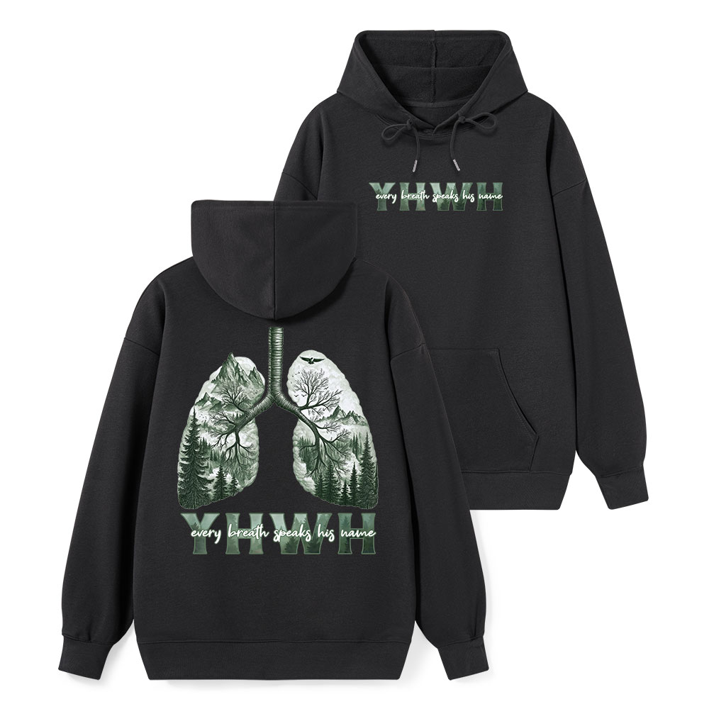 YHWH Nature Outdoors Classic Christian Hoodie