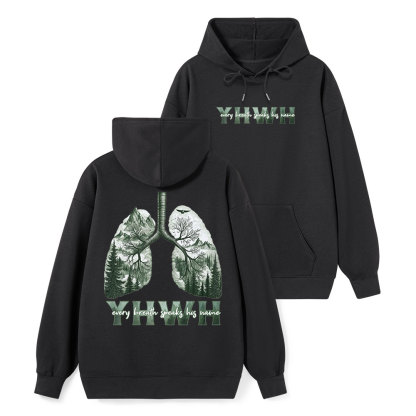 YHWH Nature Outdoors Classic Christian Hoodie