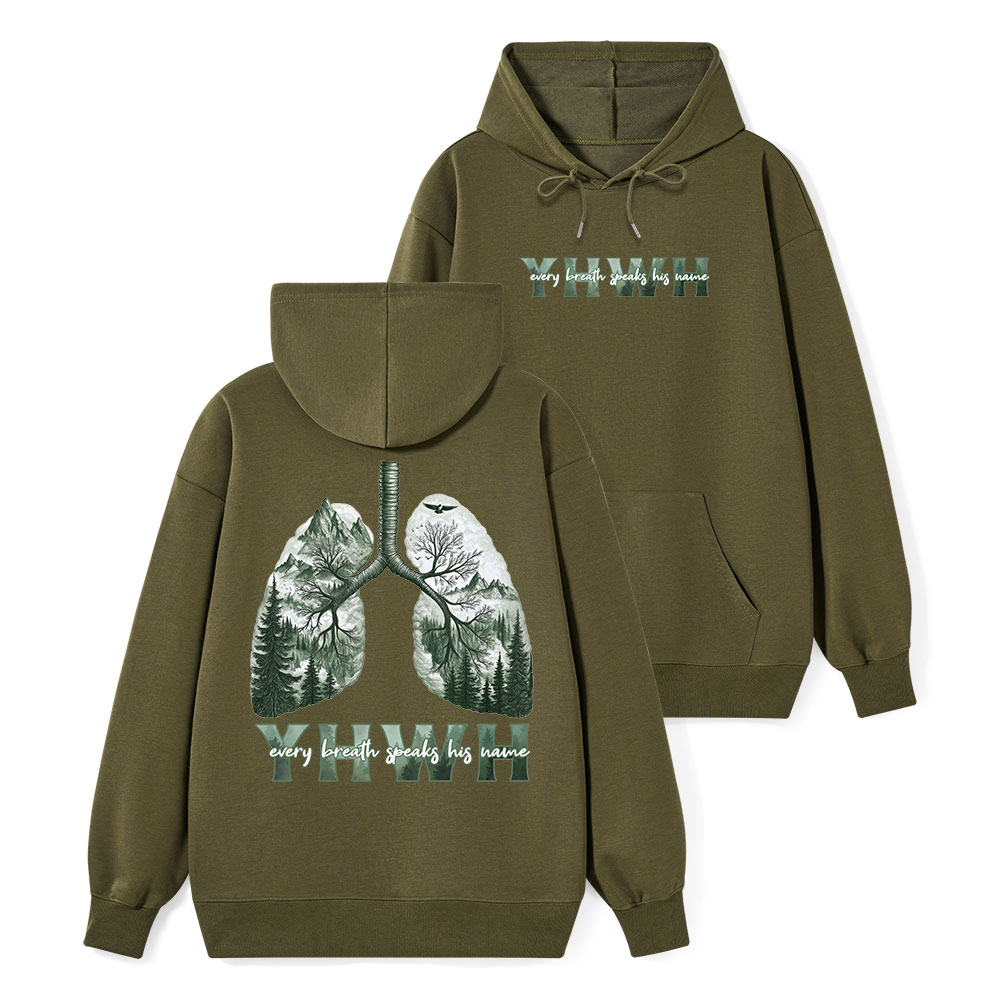 YHWH Nature Outdoors Classic Christian Hoodie