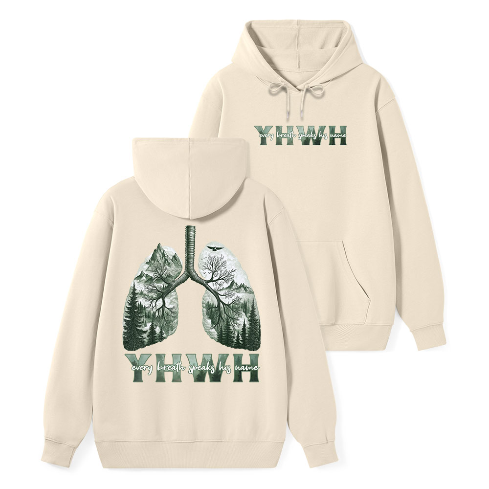 YHWH Nature Outdoors Classic Christian Hoodie