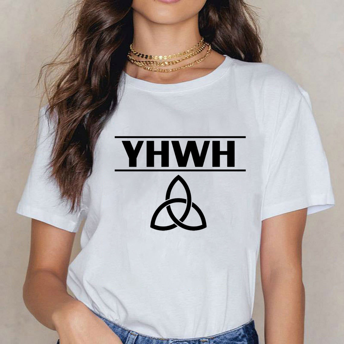 YHWH Theology Hebrew  Christian T-Shirt