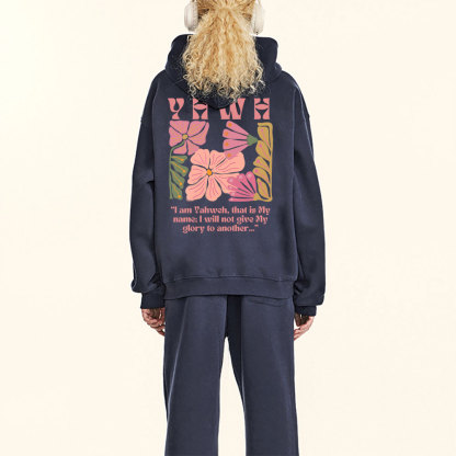 YHWH This Is His Name Christian Fleece Hoodie Set