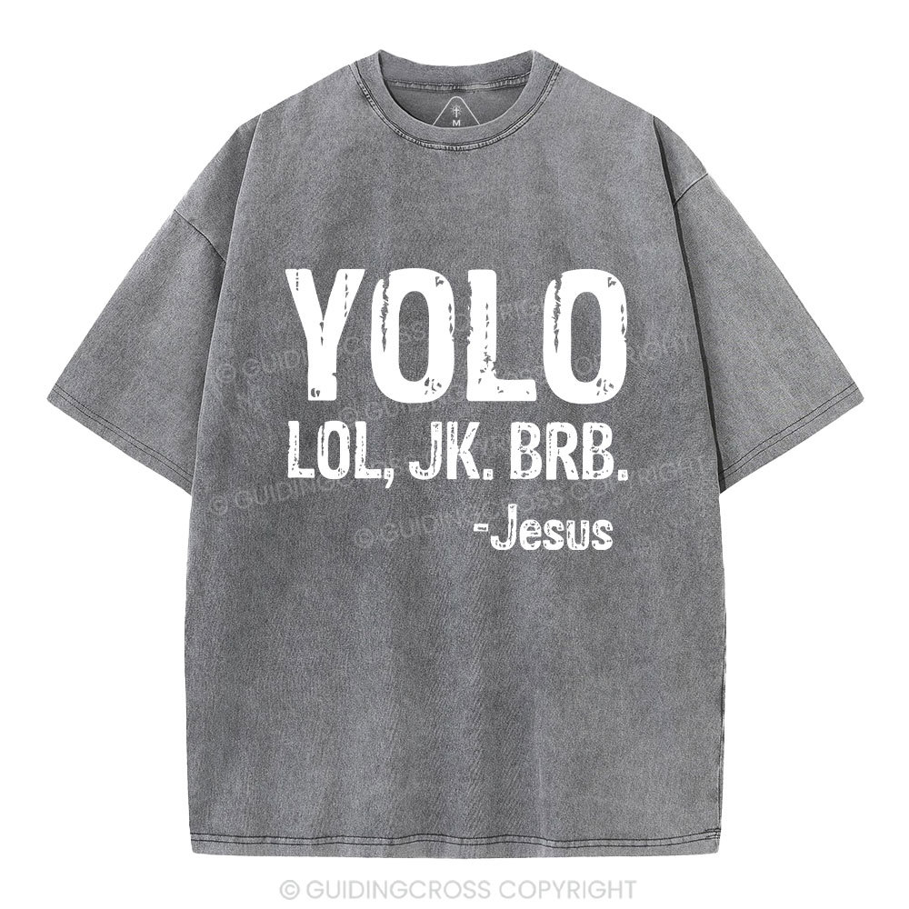 YOLO Christian Washed T-Shirt
