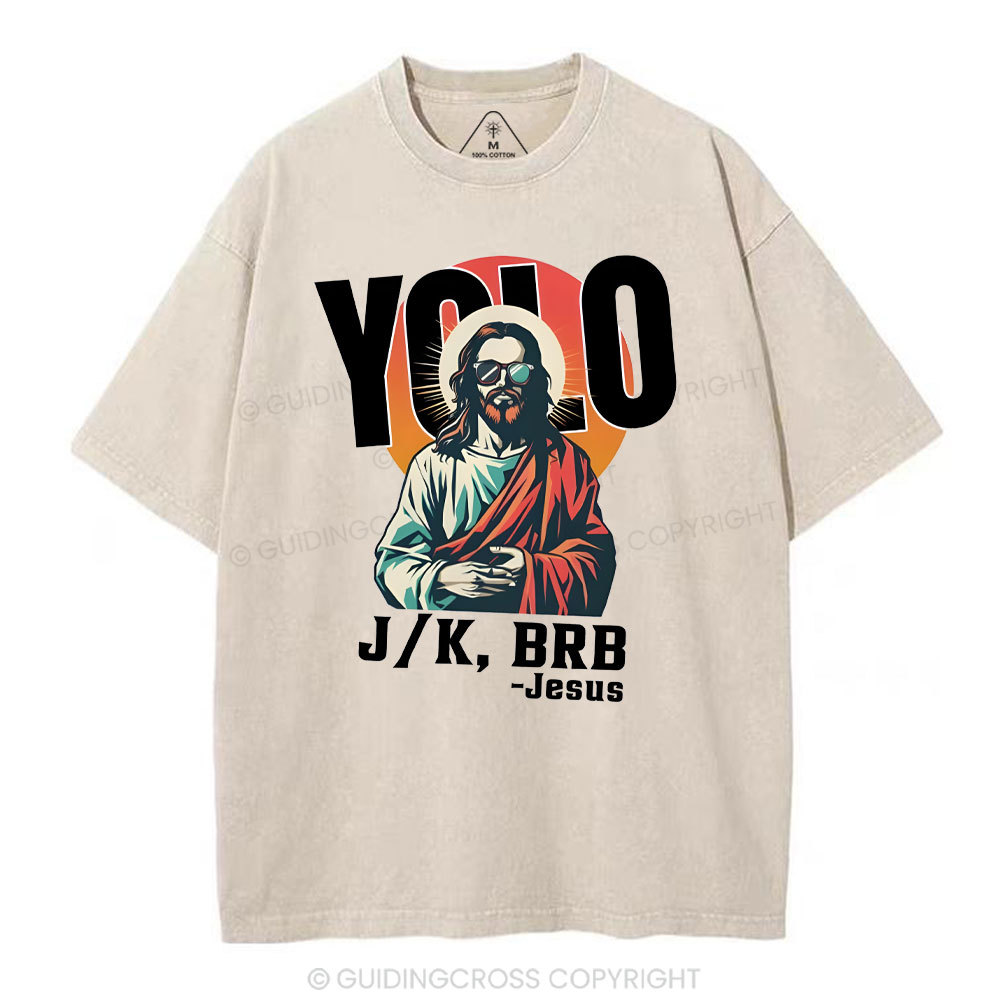 YOLO Christian Washed T-Shirt