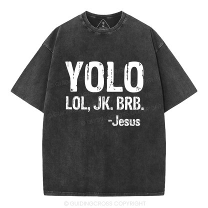 YOLO Christian Washed T-Shirt