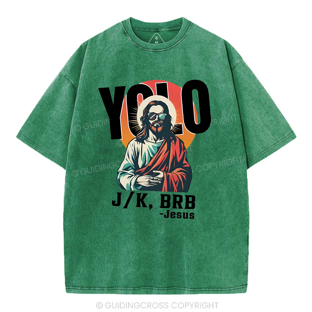 YOLO Christian Washed T-Shirt