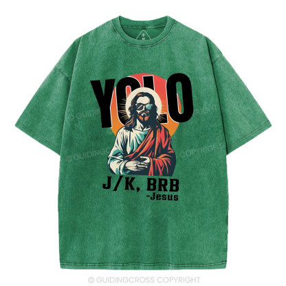 YOLO Christian Washed T-Shirt