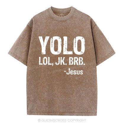 YOLO Christian Washed T-Shirt