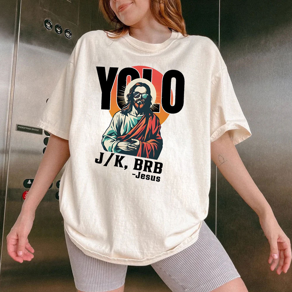 YOLO Christian Washed T-Shirt