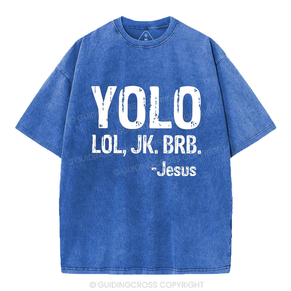 YOLO Christian Washed T-Shirt