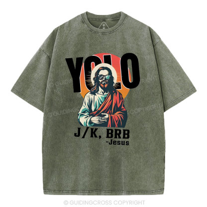 YOLO Christian Washed T-Shirt