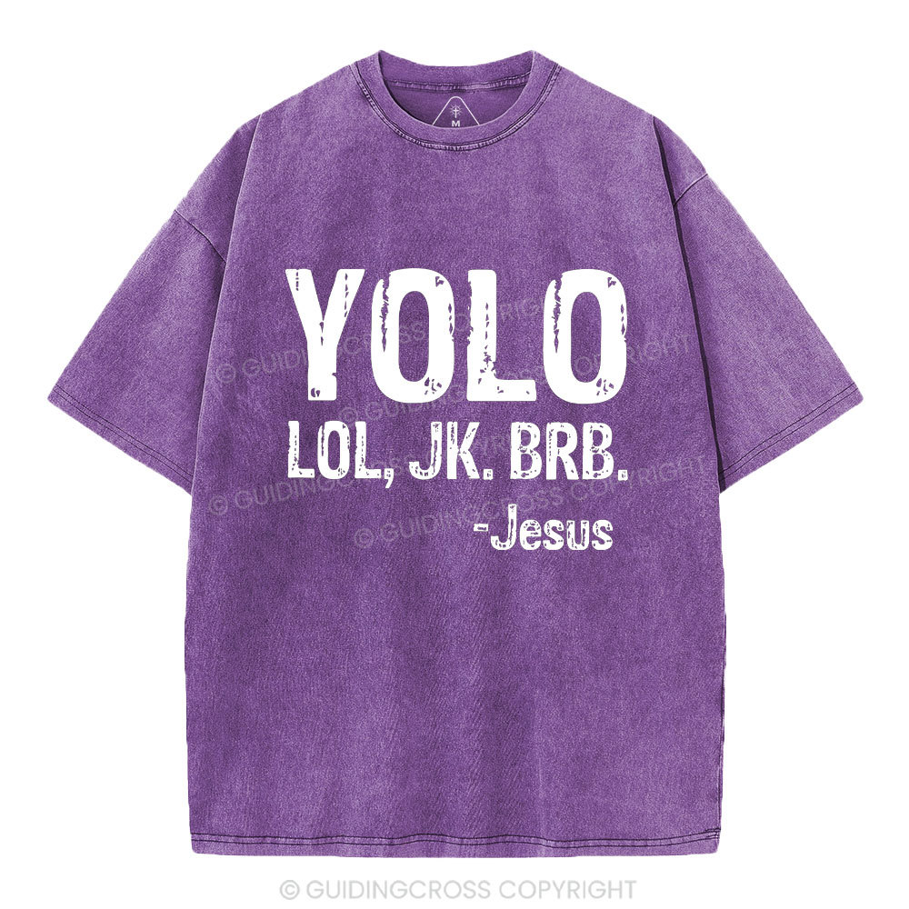 YOLO Christian Washed T-Shirt