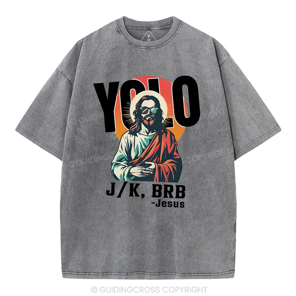 YOLO Christian Washed T-Shirt
