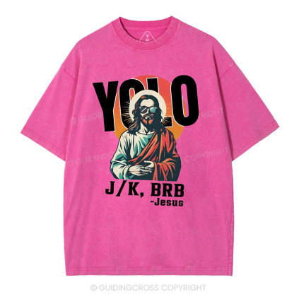 YOLO Christian Washed T-Shirt