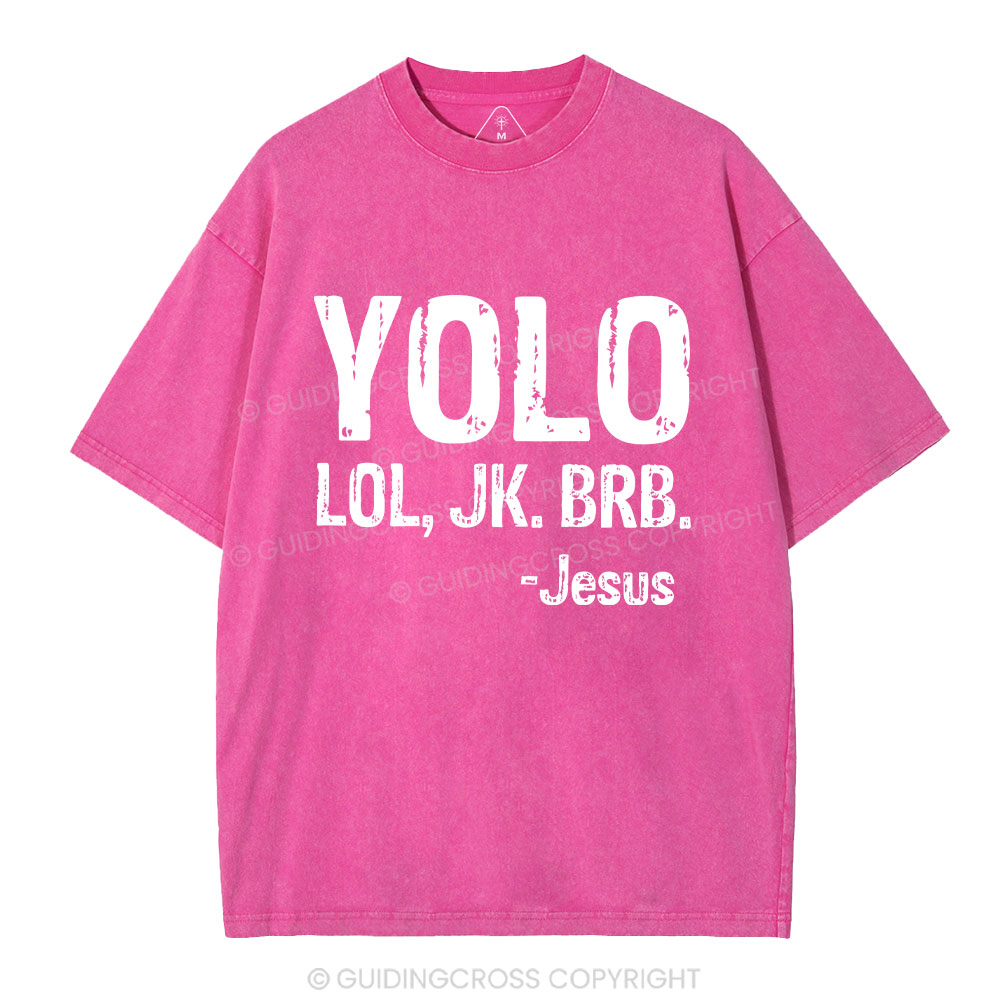 YOLO Christian Washed T-Shirt
