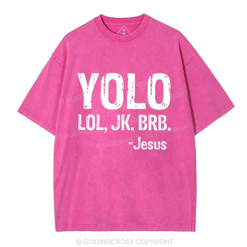 YOLO Christian Washed T-Shirt
