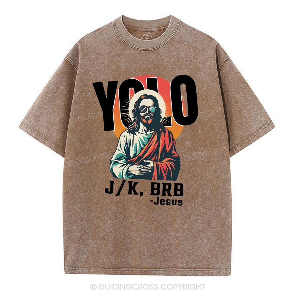 YOLO Christian Washed T-Shirt