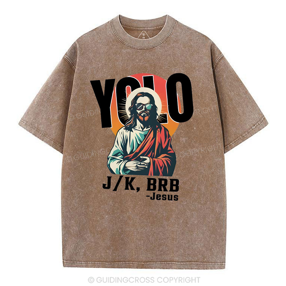 YOLO Christian Washed T-Shirt