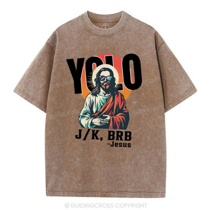 YOLO Christian Washed T-Shirt