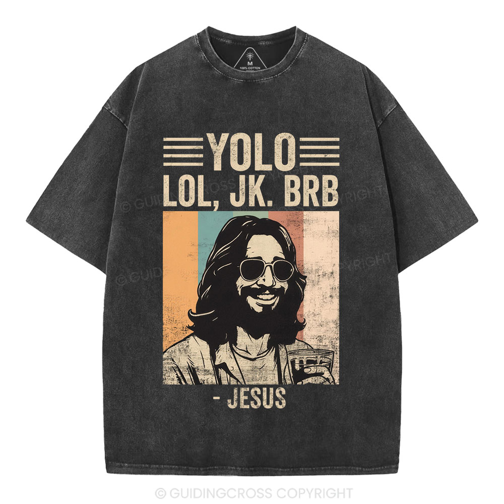 Know Jesus Know Peace Christian Washed T-Shirt Sale - GuidingCross