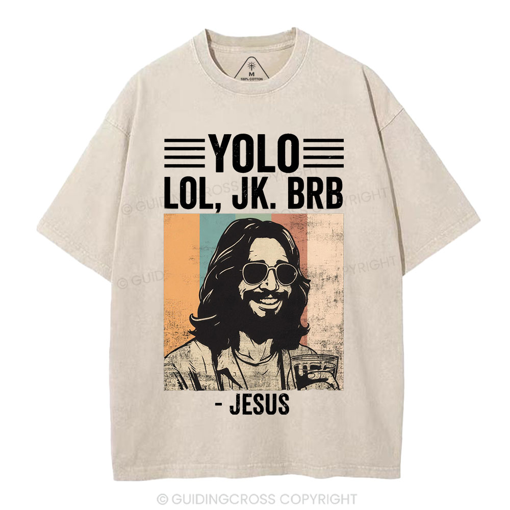 YOLO Christian Washed T-Shirt