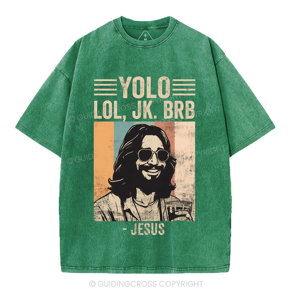 YOLO Christian Washed T-Shirt