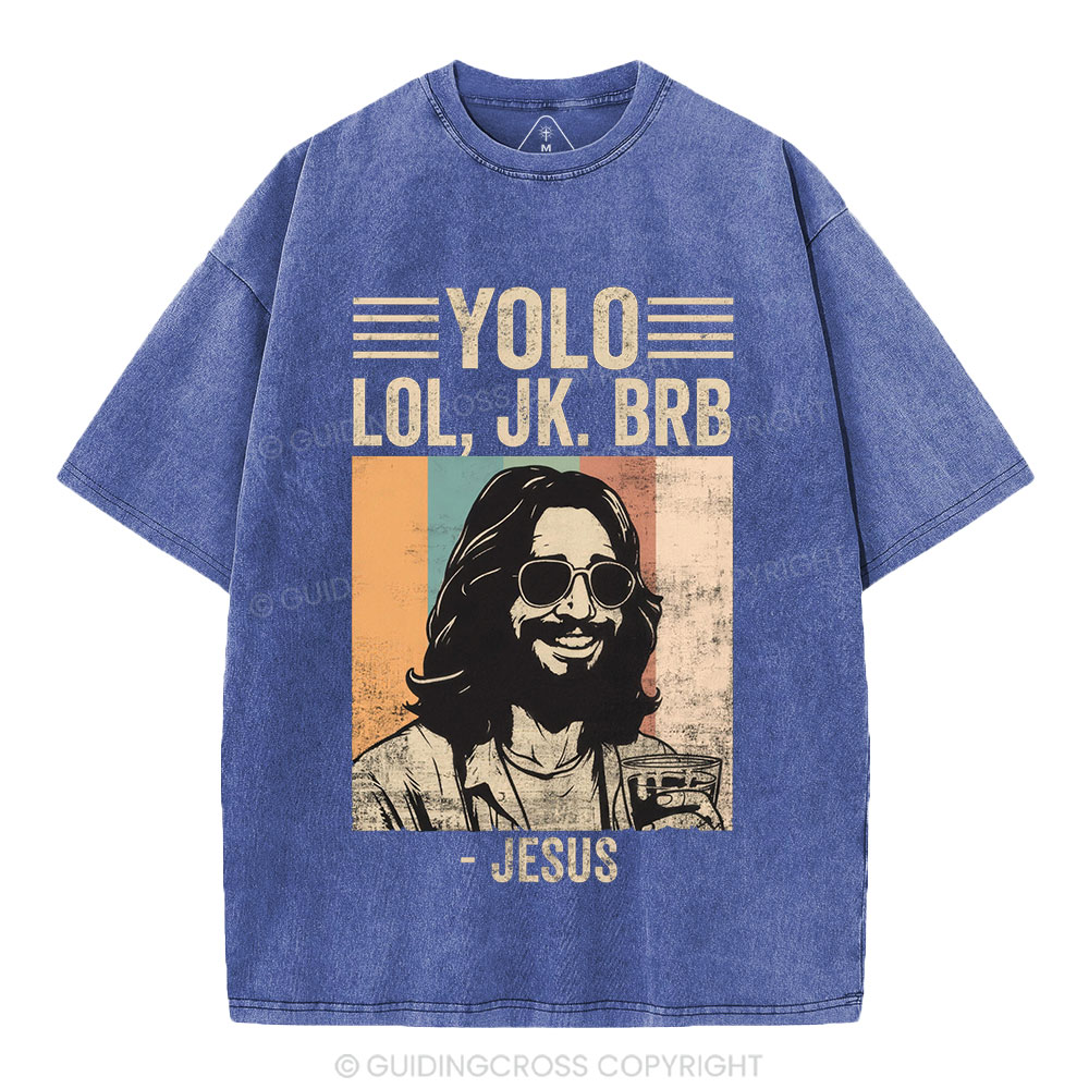 YOLO Christian Washed T-Shirt