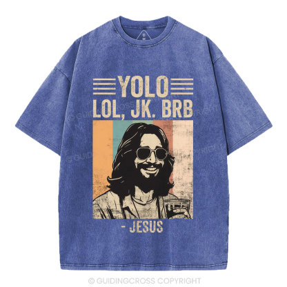 YOLO Christian Washed T-Shirt