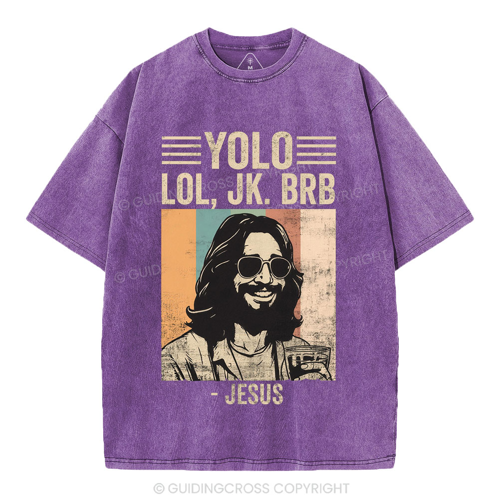 YOLO Christian Washed T-Shirt