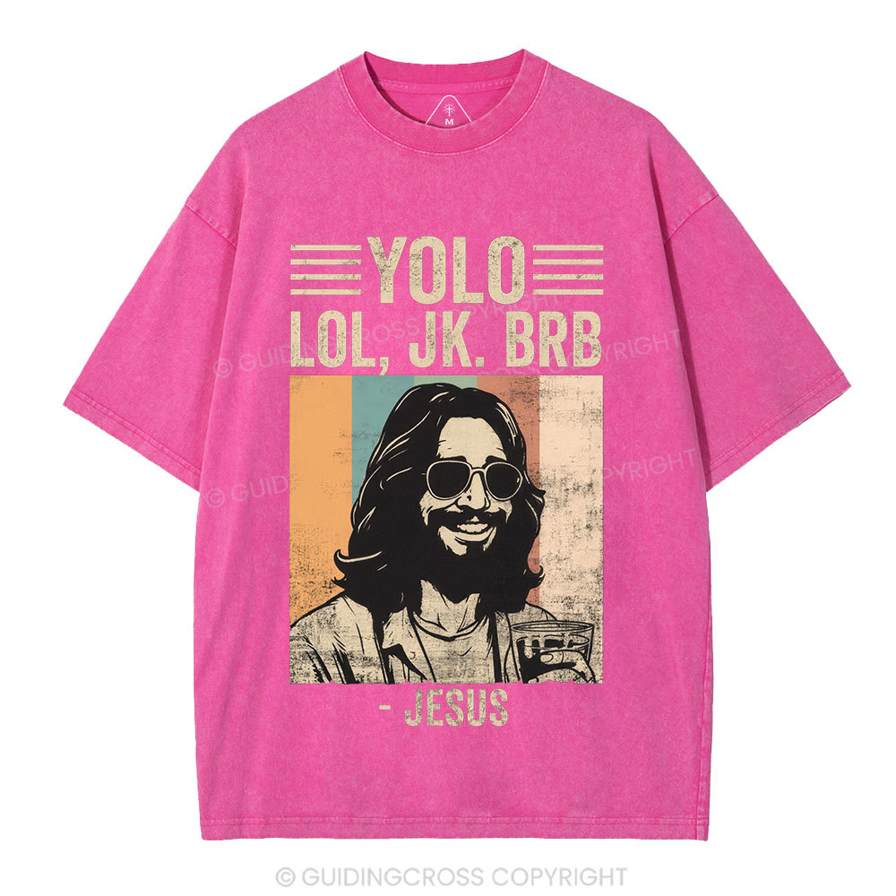 YOLO Christian Washed T-Shirt