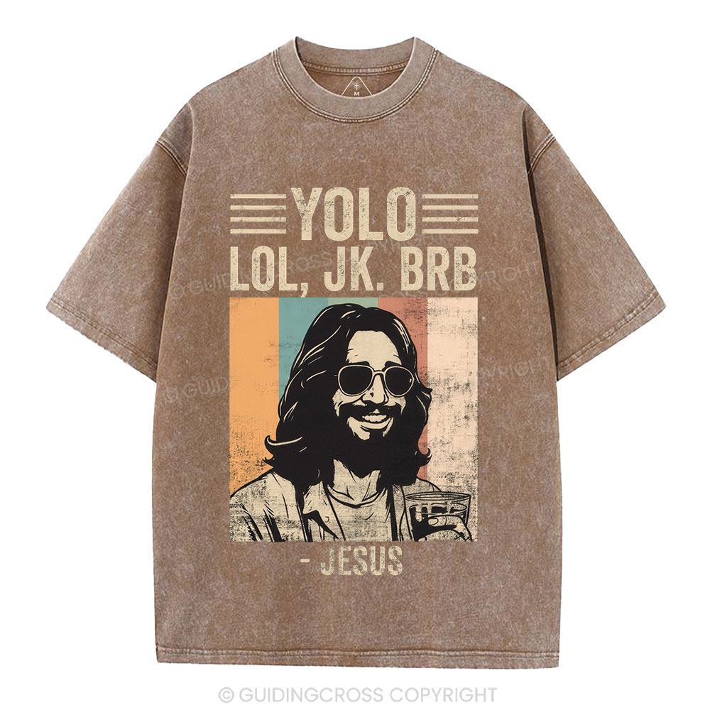 YOLO Christian Washed T-Shirt