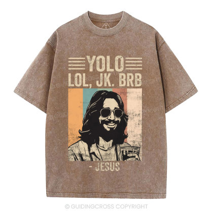 YOLO Christian Washed T-Shirt