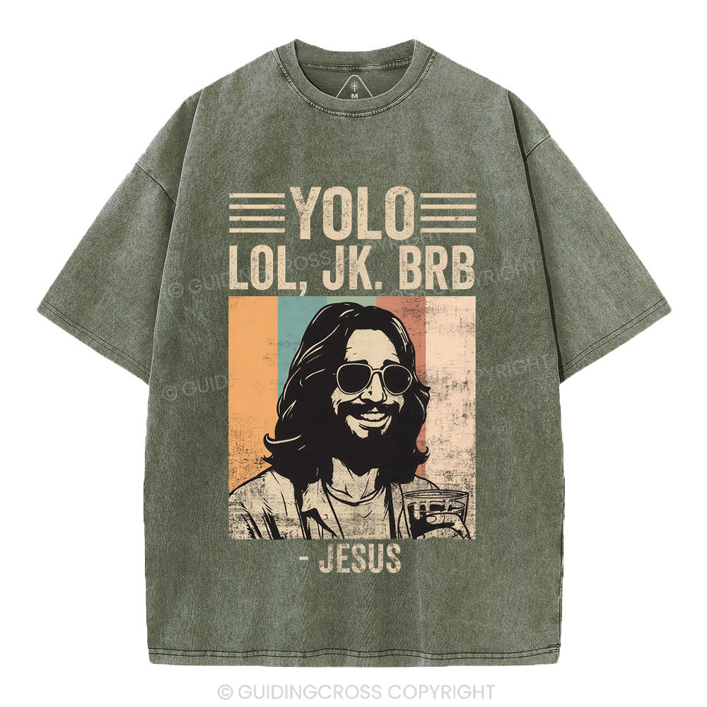 YOLO Christian Washed T-Shirt