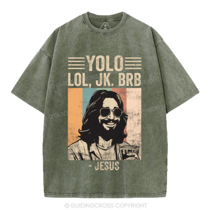 YOLO Christian Washed T-Shirt