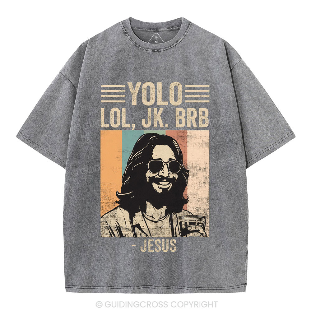 YOLO Christian Washed T-Shirt
