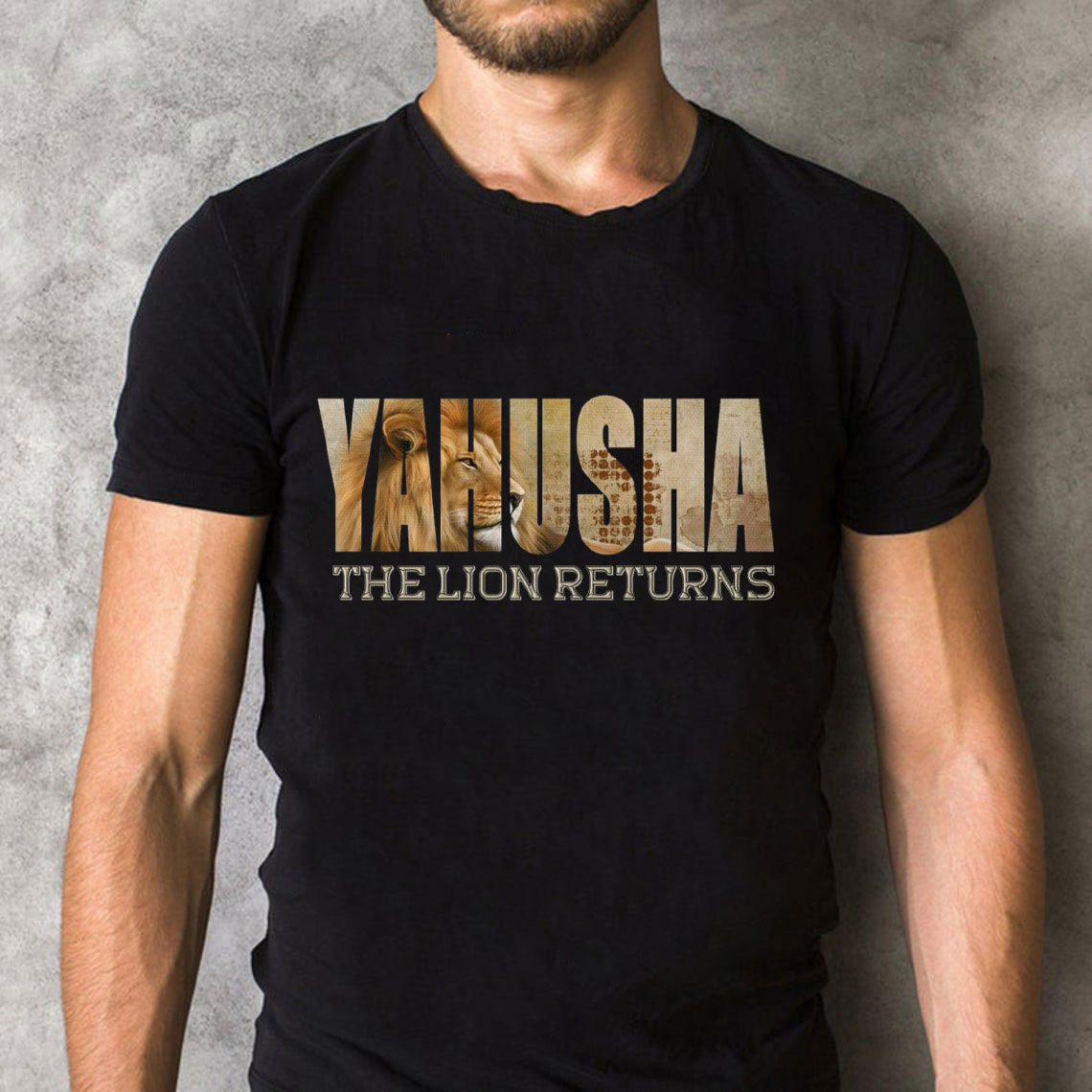 Yahusha The Lion Returns Christian T-Shirt