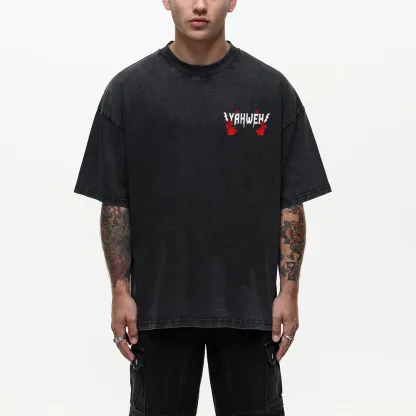 Yahweh Christian Washed T-Shirt