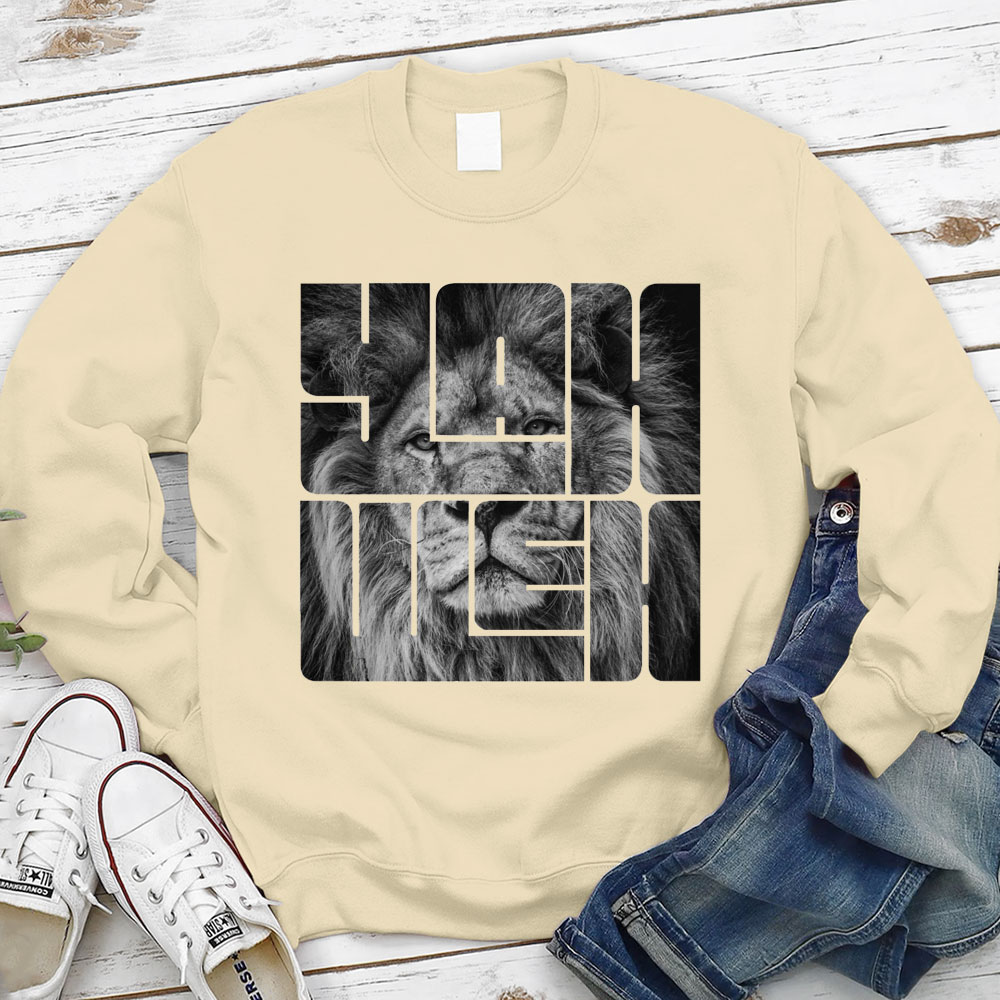Yahweh Lion Of Judah Christian Sweatshirt