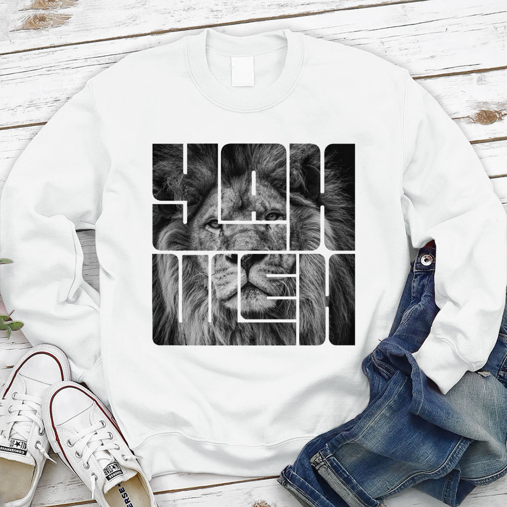 Yahweh Lion Of Judah Christian Sweatshirt