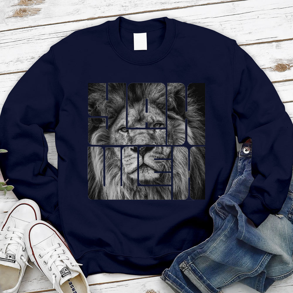 Yahweh Lion Of Judah Christian Sweatshirt