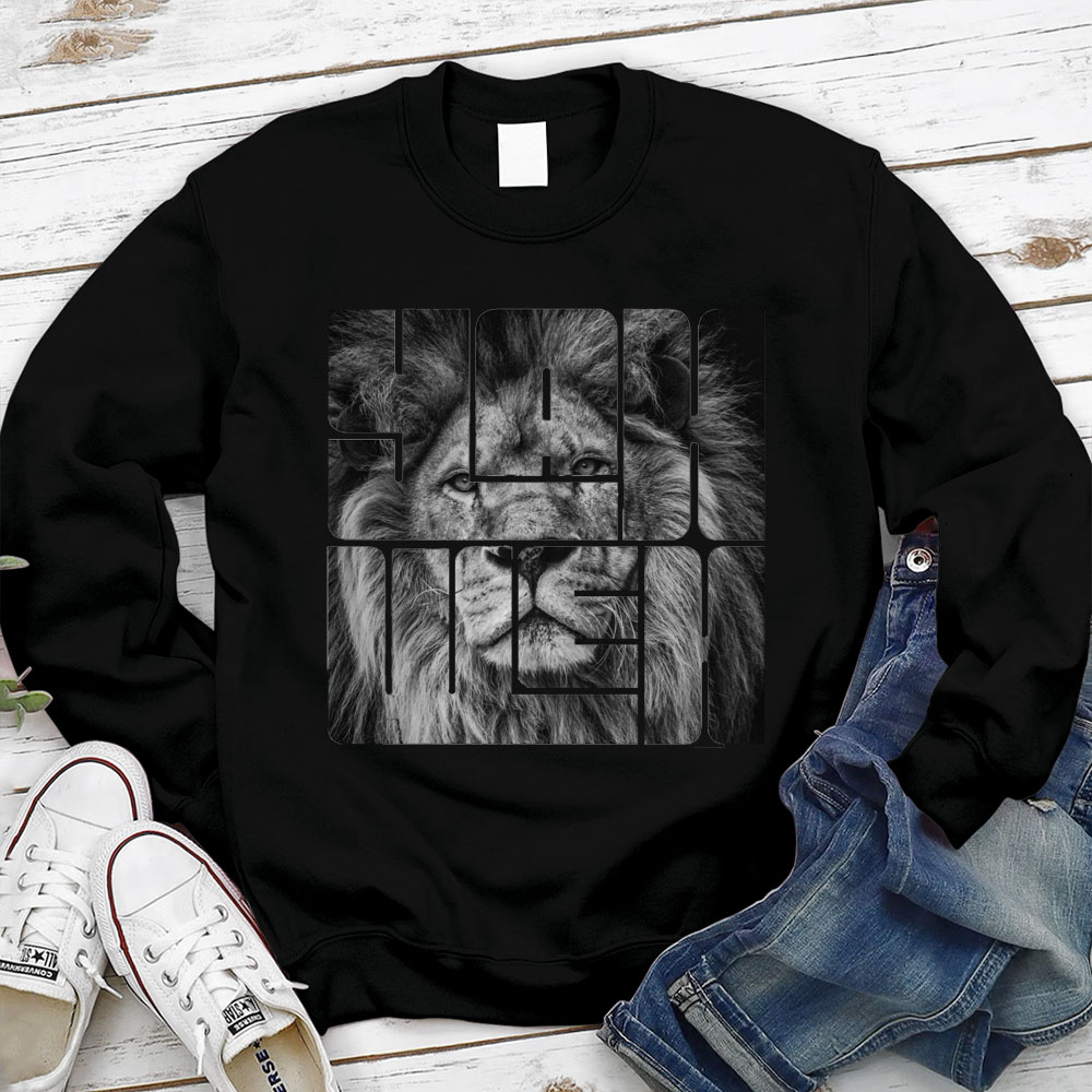 Yahweh Lion Of Judah Christian Sweatshirt