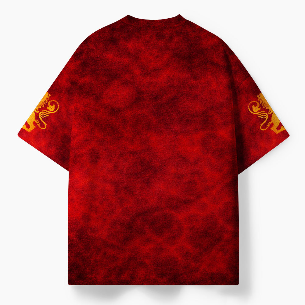 Yahweh The Great I Am Oversized All-Over Print Christian T-Shirt