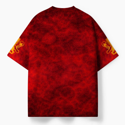 Yahweh The Great I Am Oversized All-Over Print Christian T-Shirt