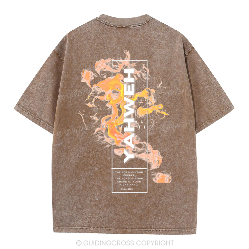 Nothing Can Seperate  Us From Love Of God Christian Washed T-Shirt