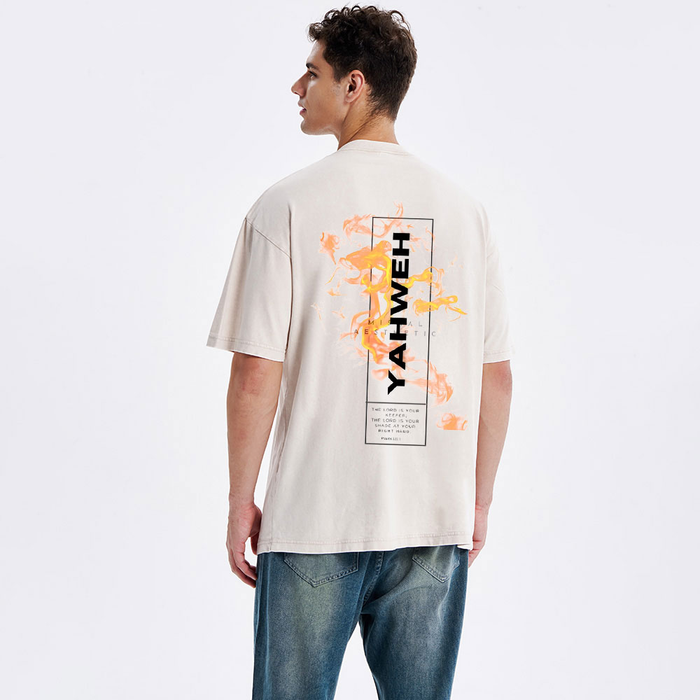 Nothing Can Seperate  Us From Love Of God Christian Washed T-Shirt