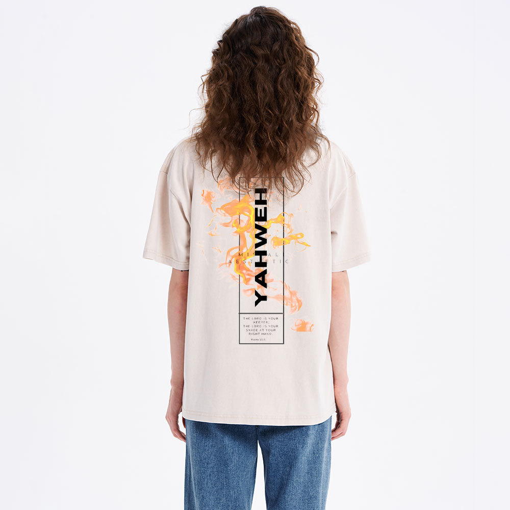 Nothing Can Seperate  Us From Love Of God Christian Washed T-Shirt