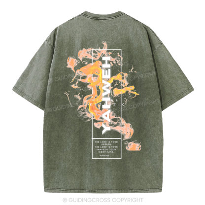 Nothing Can Seperate  Us From Love Of God Christian Washed T-Shirt