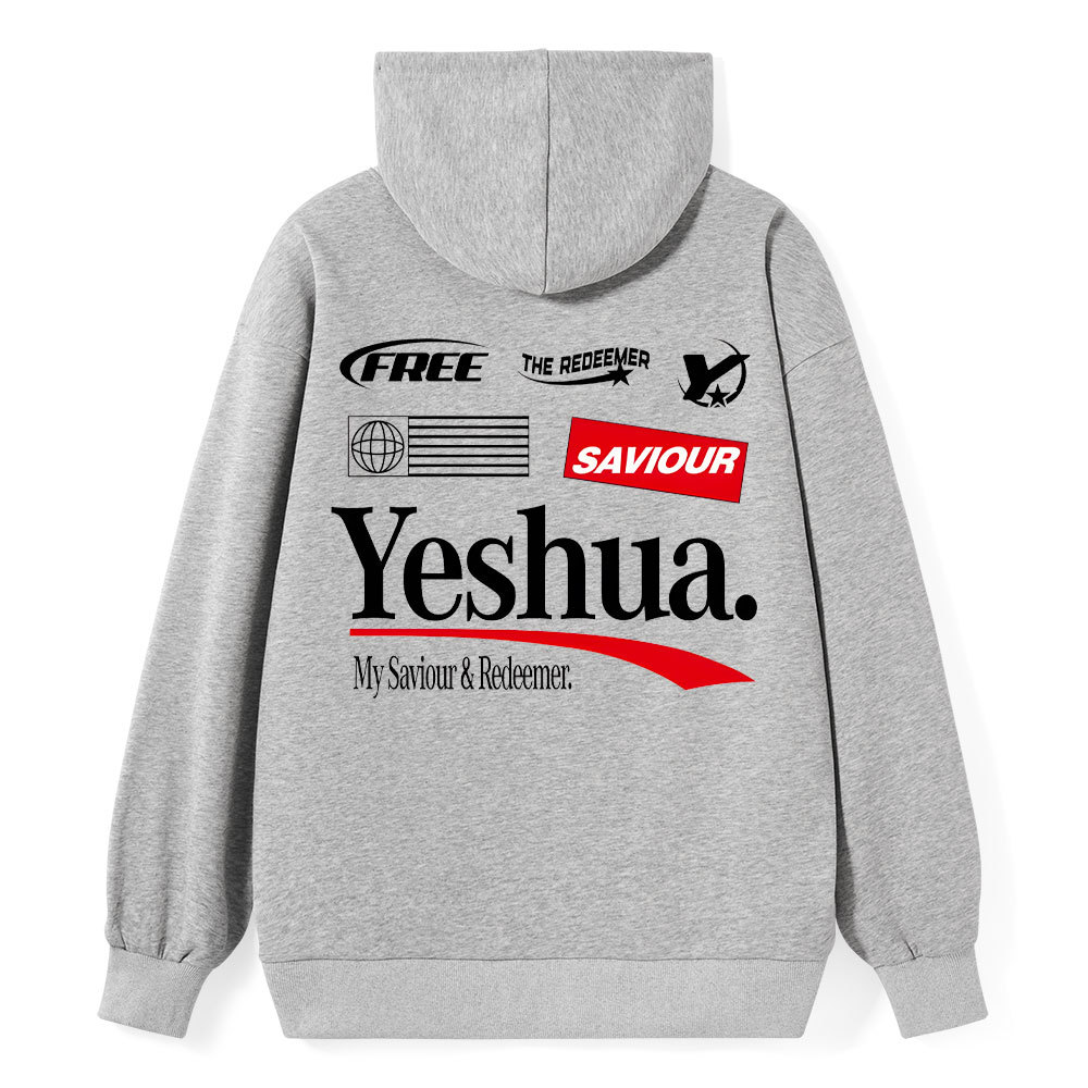 Yeshau My Saviour And Redeemer Classic Christian Hoodie
