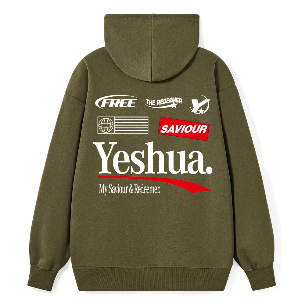 Yeshau My Saviour And Redeemer Classic Christian Hoodie