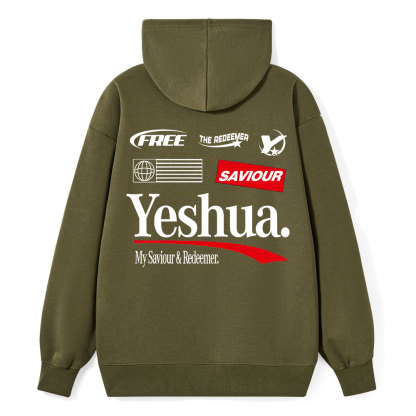 Yeshau My Saviour And Redeemer Classic Christian Hoodie